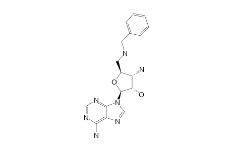 3'-Amino-5'-benzylamino-3',5'-dideoxy-adenosine