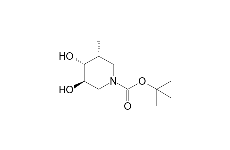 t-Butyl (3R,4R,5R)-3,4-dihydroxy-5-methylpiperidine-1-carboxylate