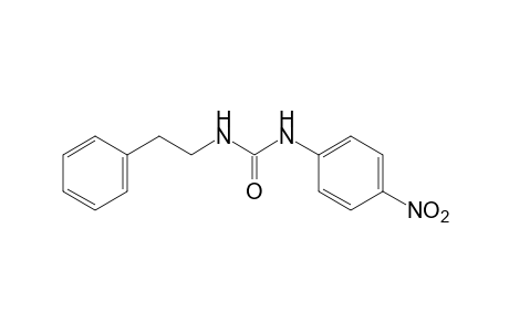 1-(p-nitrophenyl)-3-phenethylurea
