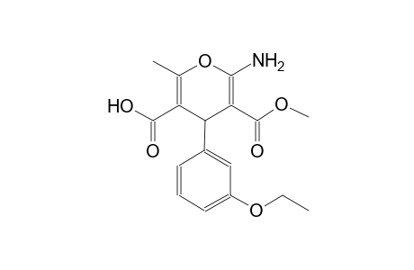 4H-pyran-3,5-dicarboxylic acid, 2-amino-4-(3-ethoxyphenyl)-6-methyl-, 3-methyl ester