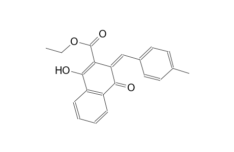 ethyl (3Z)-1-hydroxy-3-(4-methylbenzylidene)-4-oxo-3,4-dihydro-2-naphthalenecarboxylate