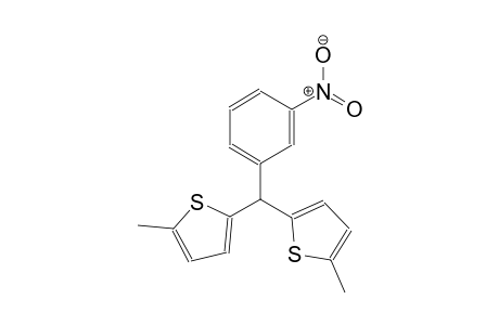thiophene, 2-methyl-5-[(5-methyl-2-thienyl)(3-nitrophenyl)methyl]-