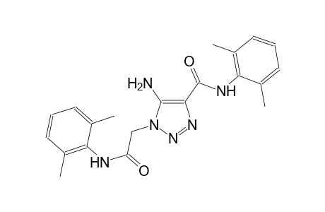 5-amino-1-[2-(2,6-dimethylanilino)-2-oxoethyl]-N-(2,6-dimethylphenyl)-1H-1,2,3-triazole-4-carboxamide