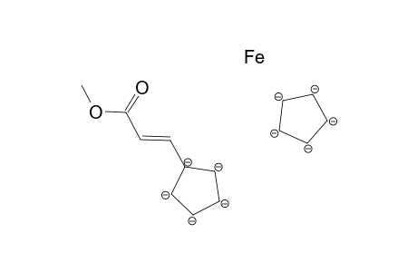 Ferrocene, (3-methoxy-3-oxo-1-propenyl)-, (E)-