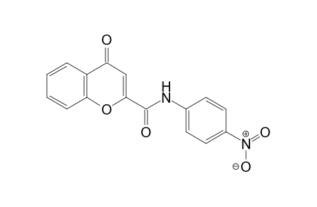N-(4-Nitrophenyl)-4-oxo-4H-1-benzopyran-2-carboxamide