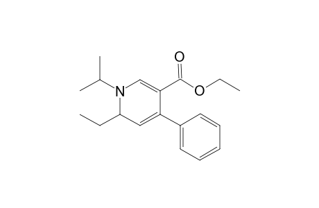 Ethyl 6-ethyl-1-isopropyl-4-phenyl-1,6-dihydropyridine-3-carboxylate