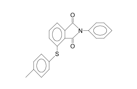 N-Phenyl-3-(4-methyl-thiophenoxy)-phthalimide