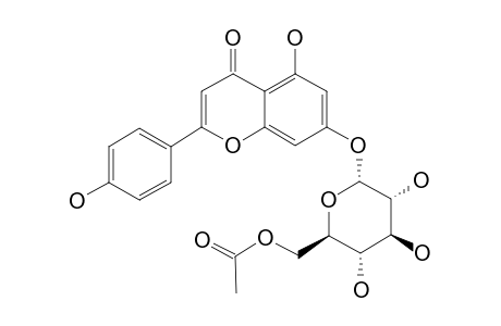 APIGENIN-3-(6''-ACETYL)-GLUCOSIDE