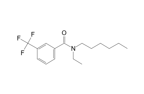 Benzamide, 3-trifluoromethyl-N-ethyl-N-hexyl-