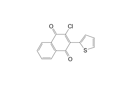 1,4-Naphthalenedione, 2-chloro-3-(2-thienyl)-