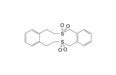 2,13-Dithia[4.4]orthocyclophane S,S,S',S'-tetraoxide