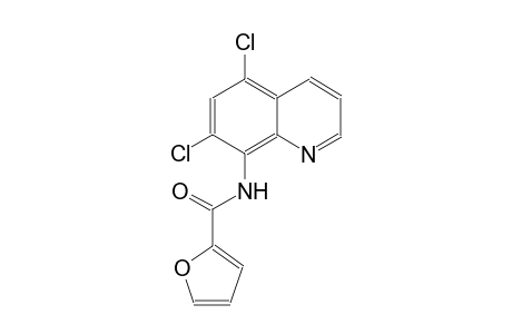 2-furancarboxamide, N-(5,7-dichloro-8-quinolinyl)-