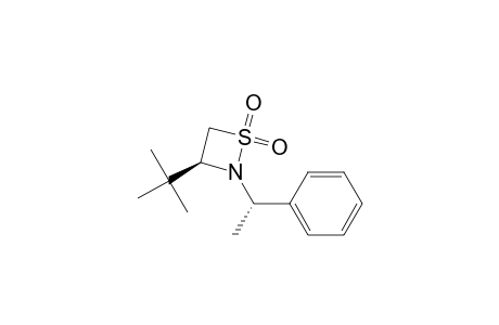 (3S)-3-tert-butyl-2-[(1S)-1-phenylethyl]-1,2-thiazetidine 1,1-dioxide