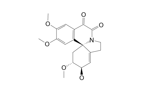 (+)-10,11-DIOXOEPIERYTHRATIDINE