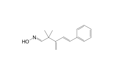 (E,1E)-2,2-dimethyl-3-methylene-5-phenyl-4-pentenal oxime