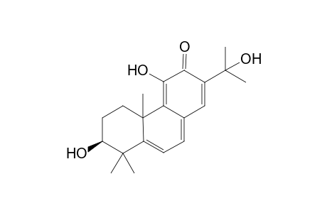 3.beta.,11,15-trihydroxy-5,7,9(11),13-abietatetraen-12-one