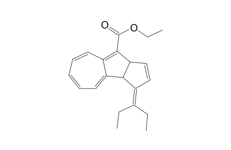 3-(1-Ethylpropylidene)-3a,9a-dihydro-3H-cyclopenta[a]azulene-9-carboxylic acid ethyl ester