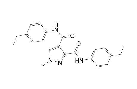 1H-pyrazole-3,4-dicarboxamide, N~3~,N~4~-bis(4-ethylphenyl)-1-methyl-