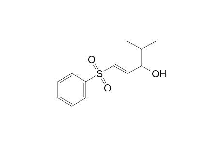 1-Penten-3-ol, 4-methyl-1-(phenylsulfonyl)-, (E)-