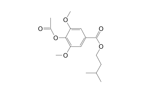 Acetyl syringic acid, 3-methylbutyl ester