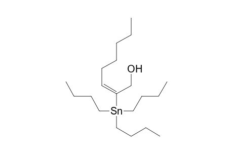 (E)-2-Tributylstannyl-2-octen-1-ol
