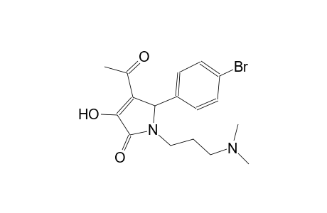 4-Acetyl-5-(4-bromo-phenyl)-1-(3-dimethylamino-propyl)-3-hydroxy-1,5-dihydro-pyrrol-2-one
