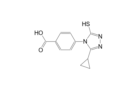 benzoic acid, 4-(3-cyclopropyl-5-mercapto-4H-1,2,4-triazol-4-yl)-