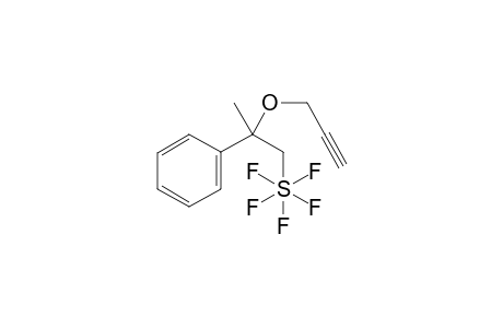 pentafluoro(2-phenyl-2-(prop-2-yn-1-yloxy)propyl)-lamda-6-sulfane