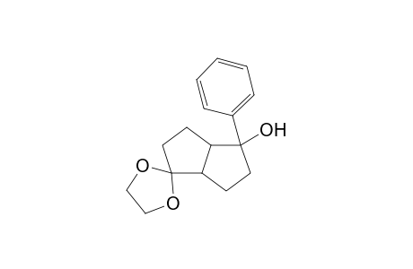 2-Hydroxy-2-phenylbicyclo[3.3.0]octane-6-spiro-2'-1',3'-dioxole