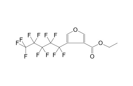 3-PERFLUOROPENTYL-4-ETHOXYCARBONYLFURAN