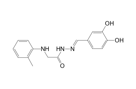 o-Tolylamino-acetic acid (3,4-dihydroxy-benzylidene)-hydrazide