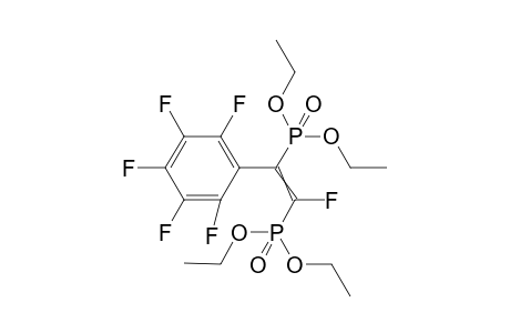 (Z/E)-1,2-bis(Diethylphosphonato)-1-fluoro-2-pentafluorophenylethene