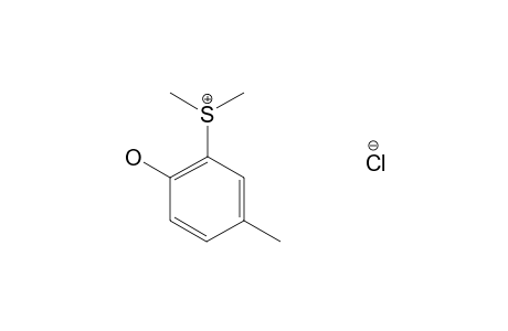 DIMETHYL(6-HYDROXY-m-TOLYL)SULFONIUM CHLORIDE