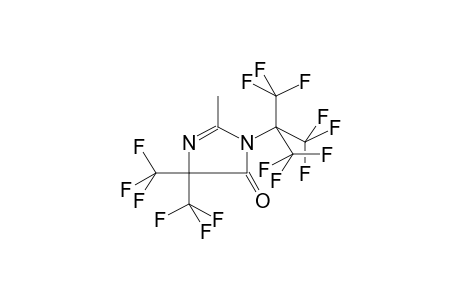 1-PERFLUORO-TERT-BUTYL-2-METHYL-4,4-BIS(TRIFLUOROMETHYL)IMIDAZOLONE-5