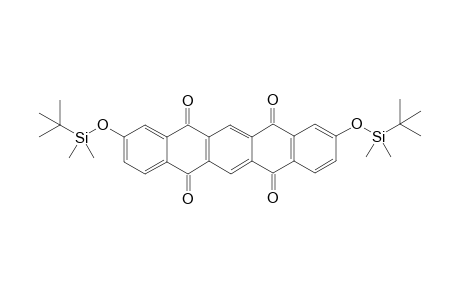 2,10-Bis(t-butyldimethylsiloxy)-5,7,12,14-pentacenediquinone