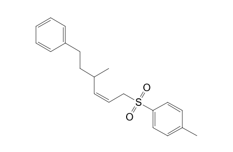 (Z)-4-Methyl-6-phenyl-1-tosyl-2-hexene