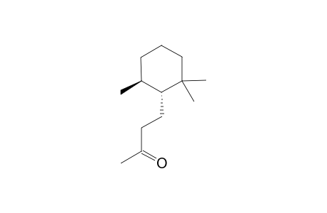 (+)-(1'R,6'S)-4-(2',2',6'-TRIMETHYLCYCLOHEXYL)-BUTAN-2-ONE