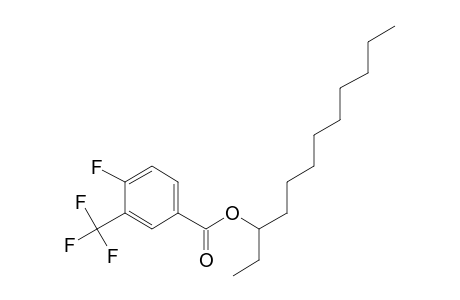 4-Fluoro-3-trifluoromethylbenzoic acid, 3-dodecyl ester