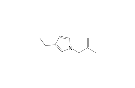 3-Ethyl-1-(2-methylallyl)pyrrole