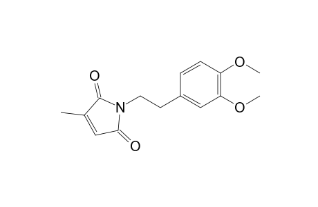 N-(3,4-dimethoxyphenethyl)-2-methylmaleimide