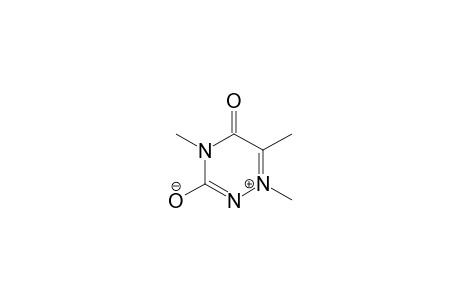 1,4,6-trimethyl-5-oxidanylidene-1,2,4-triazin-1-ium-3-olate