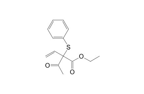 3-Butenoic acid, 2-acetyl-2-(phenylthio)-, ethyl ester