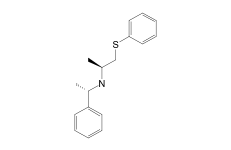 (1R)-N-[(1R)-1-METHYL-2-(PHENYLSULFANYL)-ETHYL]-1-PHENYLETHYLAMINE