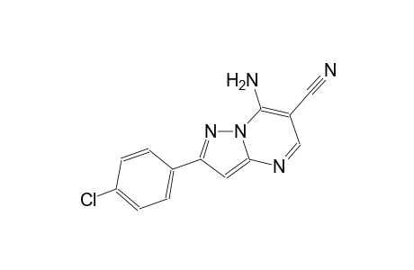 pyrazolo[1,5-a]pyrimidine-6-carbonitrile, 7-amino-2-(4-chlorophenyl)-