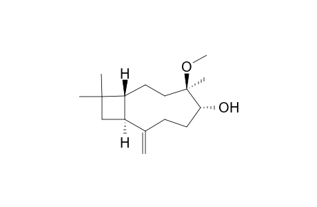 4-.beta.-Methoxycaryophyllene-5.alpha.-ol