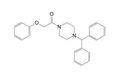 1-benzhydryl-4-(phenoxyacetyl)piperazine