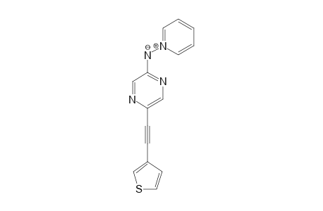 N-[5-(3-Thiophenylethynyl)pyrazin-2-yl]pyridinium aminide