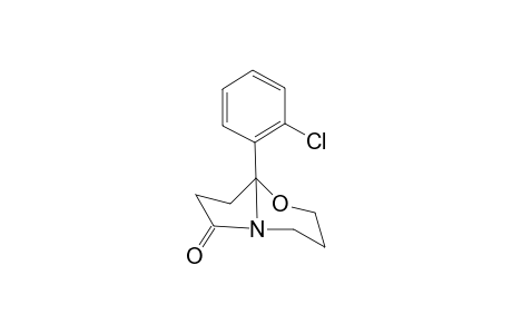 8a-(2-Chloro-phenyl)-tetrahydro-pyrrolo[2,1-b][1,3]oxazin-6-one