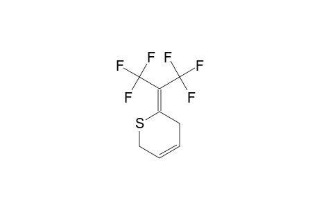 6-(HEXAFLUOROISOPROPYLIDENE)-5,6-DIHYDRO-2H-THIOPYRANE