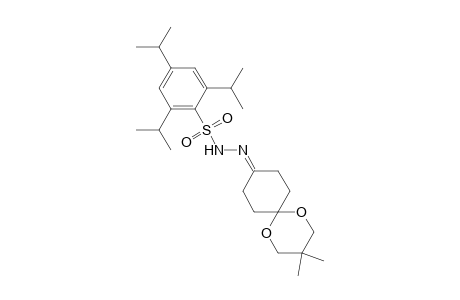 1,5-Dioxaspiro[5.5]undecane, benzenesulfonic acid deriv.
